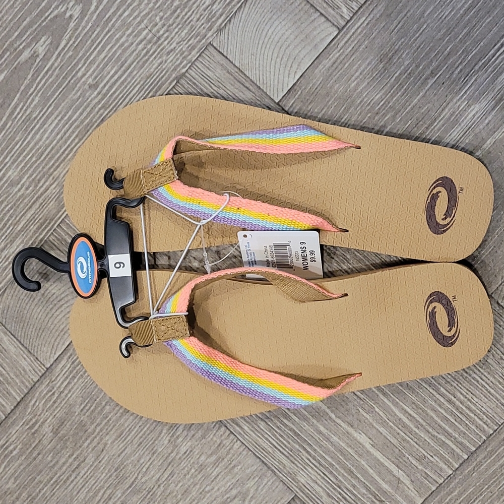 NWT Women's O'Rageous Flip Flops